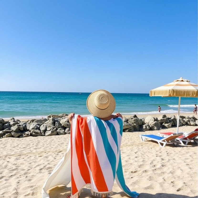 Sunset Sands Towel