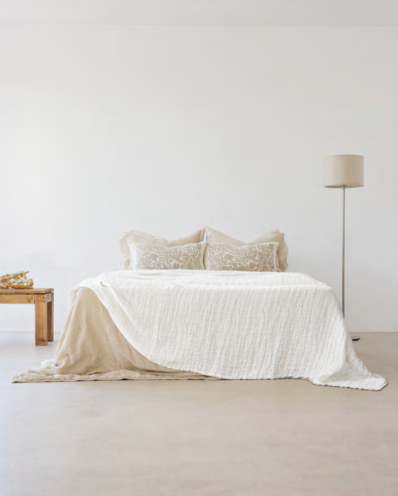 Elysian Linen Bedspread