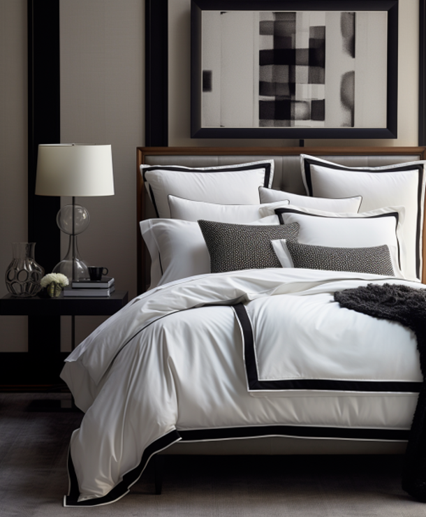 Boole Percale Sheet Set
