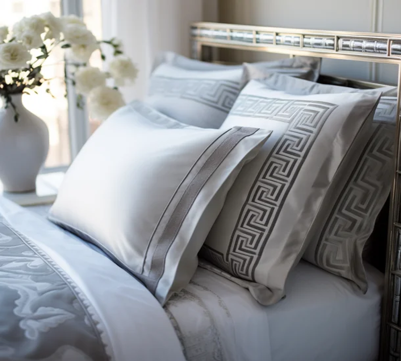 Poppies Percale Duvet Cover Set